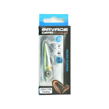 Wobler S.G. Micro Popper 5.5cm/5,4g blue green*