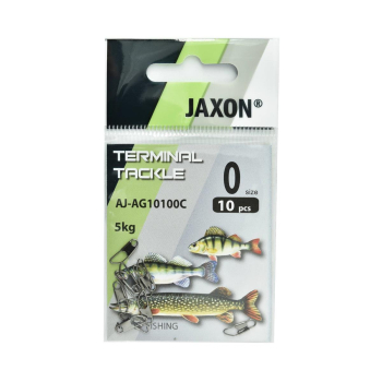 Agrafka Safety rozm. 0 czarna op.10szt(10)