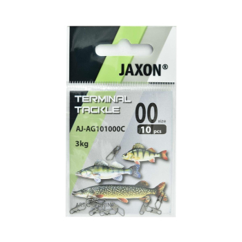 Agrafka Safety rozm. 00 czarna op.10szt(10)