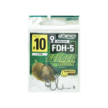 Haczyki Owner Feeder FDH-5/10 - czarny