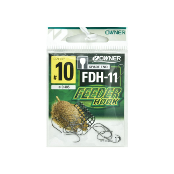 Haczyki Owner Feeder FDH-11/10 - czarny