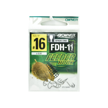 Haczyki Owner Feeder FDH-11/16 - czarny