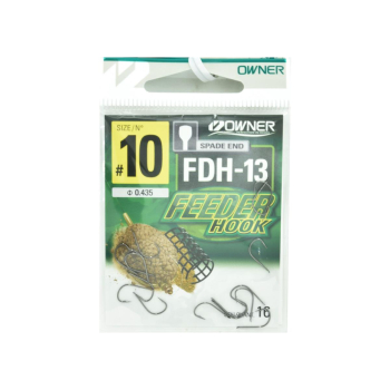 Haczyki Owner Feeder FDH-13/10 - czarny