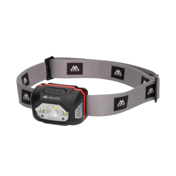 Latarka czołowa Mikado 440 lumenów + czujnik ruchu