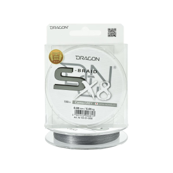 Plecionka Dragon S-Braid X8 0.06mm 150m camo grey