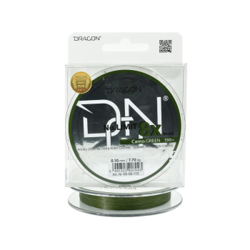 Plecionka Dragon No Limit X8 0.10mm 150m c. green