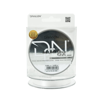Plecionka Dragon No Limit X8 0.06mm 150m inv.clear