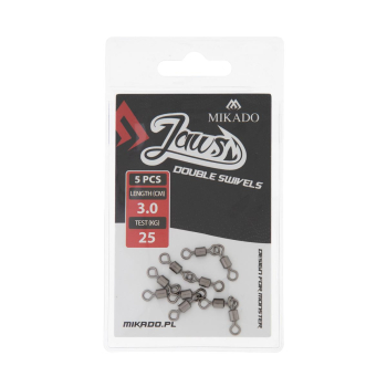 Krętlik Mikado Jaws Double 25kg 3cm 5 szt.