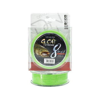 Plecionka Dragon G.Cat Xtreme 80lb 250m zielona