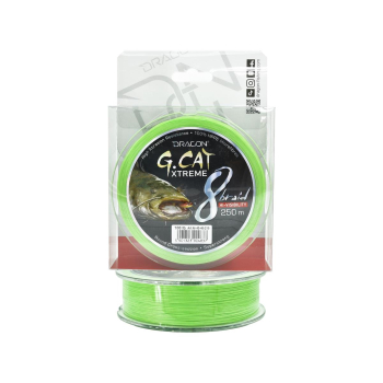 Plecionka Dragon G.Cat Xtreme 100lb 250m zielona