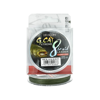 Plecionka Dragon G.Cat Xtreme 100lb 25m zielona