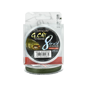 Plecionka Dragon G.Cat Xtreme 120lb 25m zielona