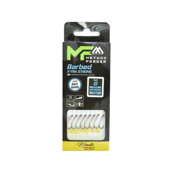 Haki Mikado MF. przypon z gumką  r.6 op 8szt