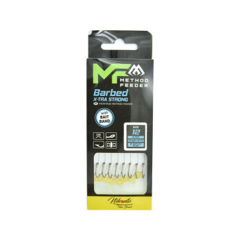 Haki Mikado MF. przypon z gumką  r.12 op 8szt