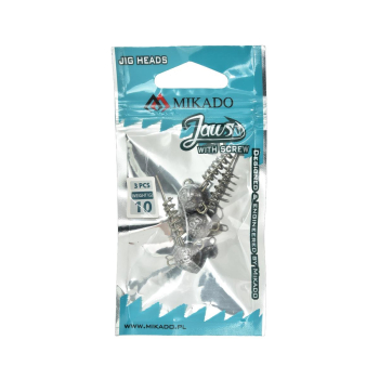 Główka Mikado JAWS z wkrętem 10g 3szt(5)