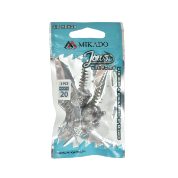 Główka Mikado JAWS z wkrętem 20g 3szt(5)