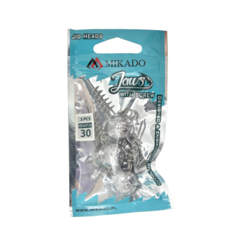 Główka Mikado JAWS z wkrętem 30g 3szt(5)