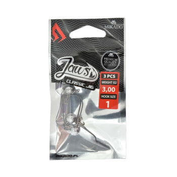 Główka jigowa Mikado JAWS Classic 1 3g 3szt(5)+