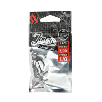 Główka jigowa Mikado JAWS Classic 1/0 3g 3szt(5)+