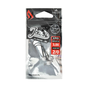 Główka jigowa Mikado JAWS Classic 2/0 3g 3szt(5)+