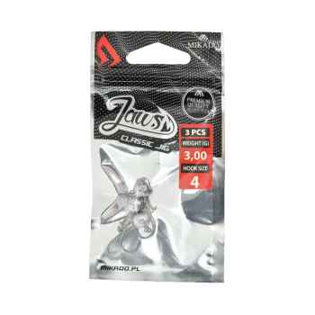 Główka jigowa Mikado JAWS Classic 4 3g 3szt(5)+