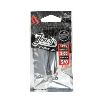 Główka jigowa Mikado JAWS Classic 5/0 3g 3szt(5)+