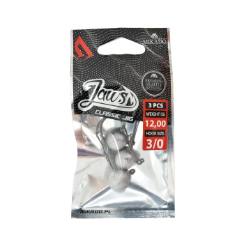 Główka jigowa Mikado JAWS Classic #3/0 12g3szt(5)+