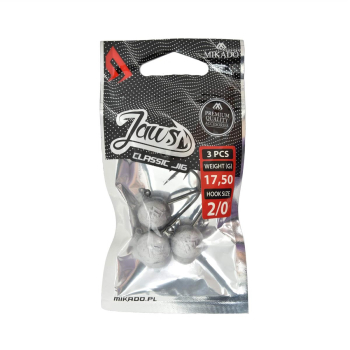 Główka jigowa Mikado JAWS Classic 2/0 17.5g3szt(5+