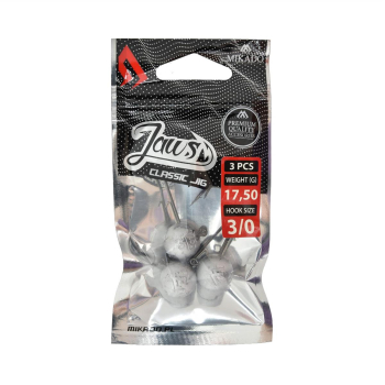 Główka jigowa Mikado JAWS Classic 3/0 17.5g3szt(5+