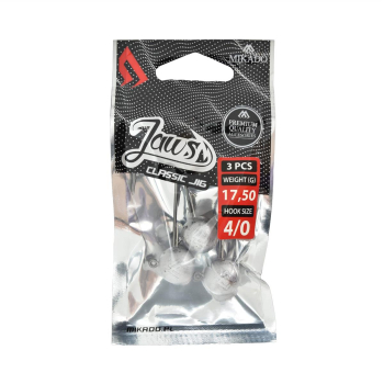 Główka jigowa Mikado JAWS Classic 4/0 17.5g3szt(5+