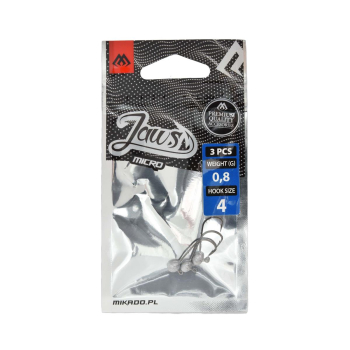 Główka jigowa Mikado Jaws Micro 0.8g #4(5)