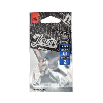 Główka jigowa Mikado Jaws Micro 1.5g #2(5)