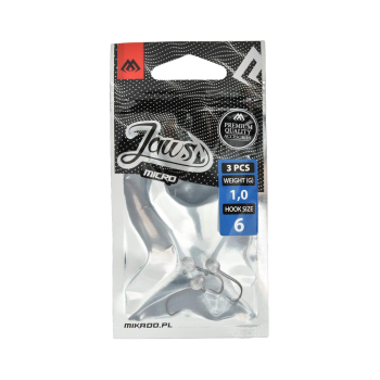 Główka jigowa Mikado Jaws Micro 1g #6(5)