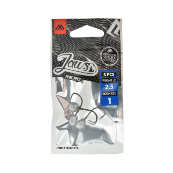 Główka jigowa Mikado Jaws Micro 2.5g #1(5)