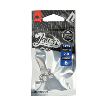 Główka jigowa Mikado Jaws Micro 2g #6(5)