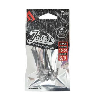 Główka jigowa Mikado Jaws Stinger Eye 10g 6/0(5)