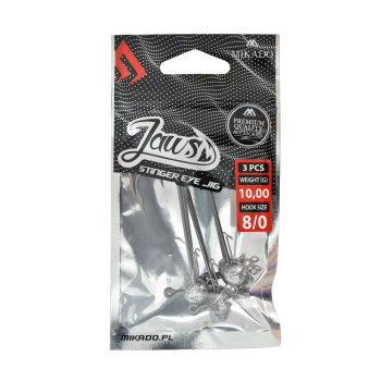 Główka jigowa Mikado Jaws Stinger Eye 10g 8/0(5)