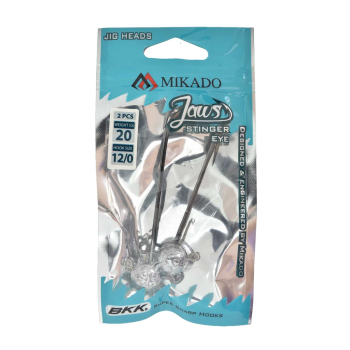 Główka jigowa Mikado Jaws Stinger Eye 20g 12/0(5)