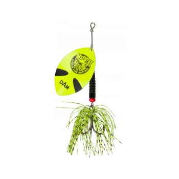 Błystka DAM MadCat Big Blade 55g - fluo yellow