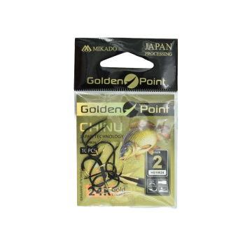 Haki Mikado Golden Point Chinu r.2 op 10szt (10)