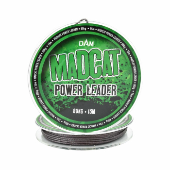 Plecionka DAM Madcat Power Leader 80kg 15m