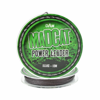 Plecionka DAM Madcat Power Leader 100kg 15m