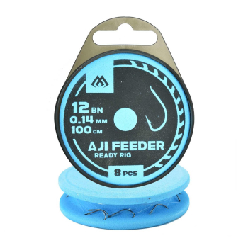 Haki Mikado Feeder Aji przypon 100cm r.12 op8szt