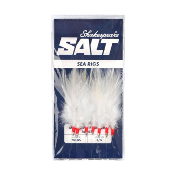 Przywieszka Shakespeare Mackerel Feathers White