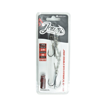 Dozbrojka Mikado Jaws Evo Double Stinger #2/0 30kg