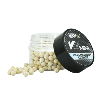 V4 Mini Feeder Bait Kwas Masłowy & Czosnek 4mm