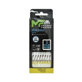 Haki Mikado MF. przypon z gumką r.8 op 8szt