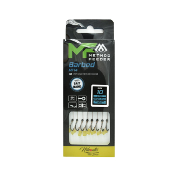 Haki Mikado MF. przypon z gumką r.10 op 8szt