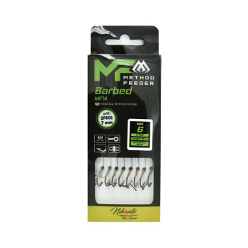 Haki Mikado MF. przypon z igłą r.6 op 8szt