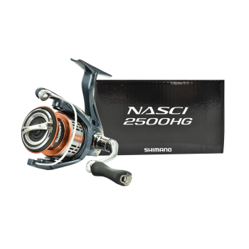 Kołowrotek Shimano Nasci FD 2500 HG 5BB+1RB-120802
